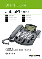 JabloCom JabloPhone GDP-04i Guide Utilisateur