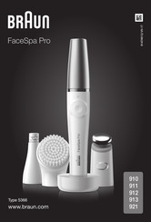 Braun FaceSpa Pro 921 Mode D'emploi