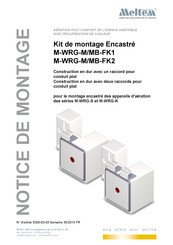 Meltem M-WRG-M Notice De Montage