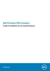 Dell Precision 3431 compact Guide D'installation