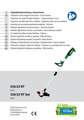 Güde 330/25 RT Traduction Du Mode D'emploi D'origine