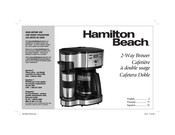 Hamilton Beach 49980 Mode D'emploi