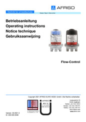 afriso Flow-Control Mode D'emploi