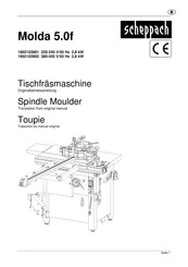 Scheppach 1902103901 Mode D'emploi