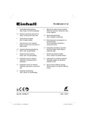 EINHELL 43.008.17 Instructions D'origine