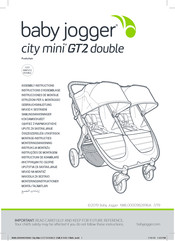 Baby Jogger CITY MINI GT2 Mode D'emploi