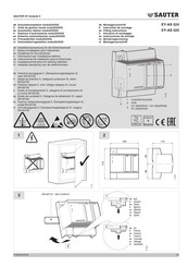 Sauter EY-AS 524 Instructions De Montage