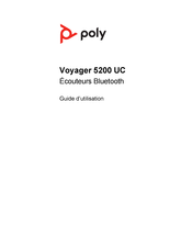 Poly Voyager 5200 UC Mode D'emploi