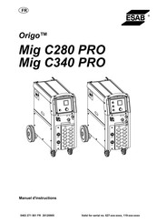 ESAB 0349 312 510 Manuel D'instructions