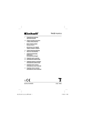 EINHELL TH-CD 14,4-2 Li Mode D'emploi D'origine