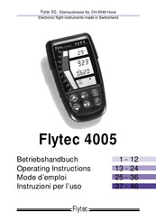 Flytec 4005 Mode D'emploi