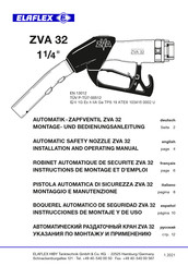 Elaflex ZVA 32 Instructions De Montage Et D'emploi