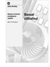 Allen-Bradley A Série 1771-IFF Manuel Utilisateur