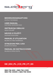 Steinberg Systems SBS-TW-1500 Manuel D'utilisation