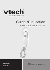 VTech CD1261 Guide D'utilisation