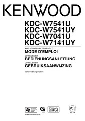 Kenwood KDC-W7541UY Mode D'emploi