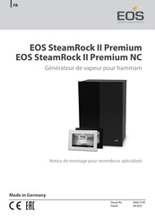 EOS EOS SteamRock II Premium Notice De Montage