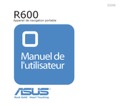 Asus R600 Manuel De L'utilisateur