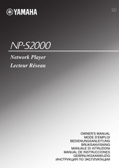 Yamaha NP-S2000 Mode D'emploi