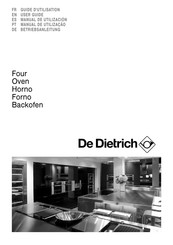 De Dietrich DME 1140 DG Guide D'utilisation