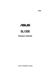 Asus SL1200 Guide D'installation Rapide