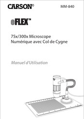 Carson eFLEX MM-840 Manuel D'utilisation