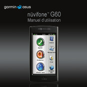 Garmin nuvifone G60 Manuel D'utilisation