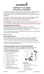 Garmin Intelliducer Instructions D'installation