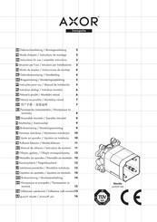 Hansgrohe AXOR Nendo 26909180 Mode D'emploi / Instructions De Montage