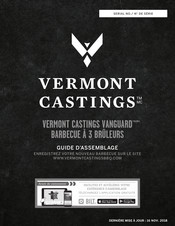 Vermont Castings VANGUARD G53901 Guide D'assemblage