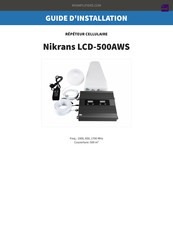 Nikrans LCD-500AWS Guide D'installation