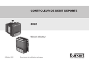 Burkert 8032 Manuel Utilisateur