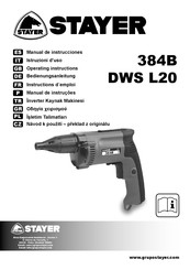 stayer DWS L20 Instructions D'emploi