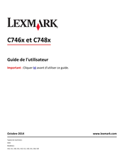 Lexmark 538 Guide De L'utilisateur