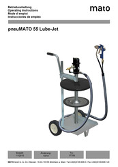 Mato pneuMATO 55 Lube-Jet Mode D'emploi