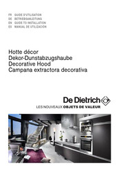 De Dietrich DHD556ZE1 Guide D'utilisation
