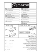 Mazda C9E1-V4-590B Mode D'emploi