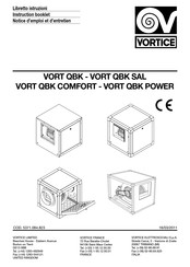 Vortice VORT QBK 10/10 Notice D'emploi Et D'entretien