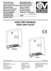 Vortice EASY DRY AUTO Notice D'emploi Et D'entretien