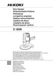 HIKOKI S 18SB Mode D'emploi