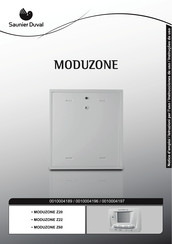 Saunier Duval MODUZONE Z20 Mode D'emploi