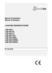 Steelco LAB 500 CL Manuel D'installation