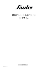 sauter SLVA 34 Mode D'emploi