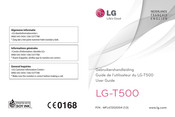 LG LG-T500 Guide De L'utilisateur