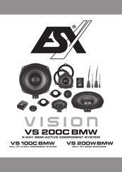 ESX VISION VS 200WBMW Mode D'emploi