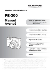 Olympus FE-200 Guide De Démarrage Rapide