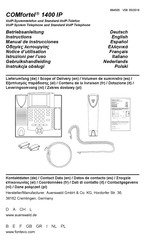 Auerswald COMfortel 1400 IP Notice D'utilisation