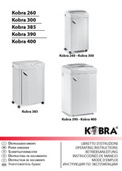 Kobra 390 Mode D'emploi