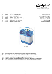 Alpina SF-7659 Instructions D'utilisation