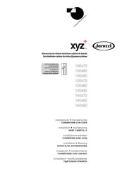 Jacuzzi XYZ+100x80 Manuel D'installation Et D'utilisation